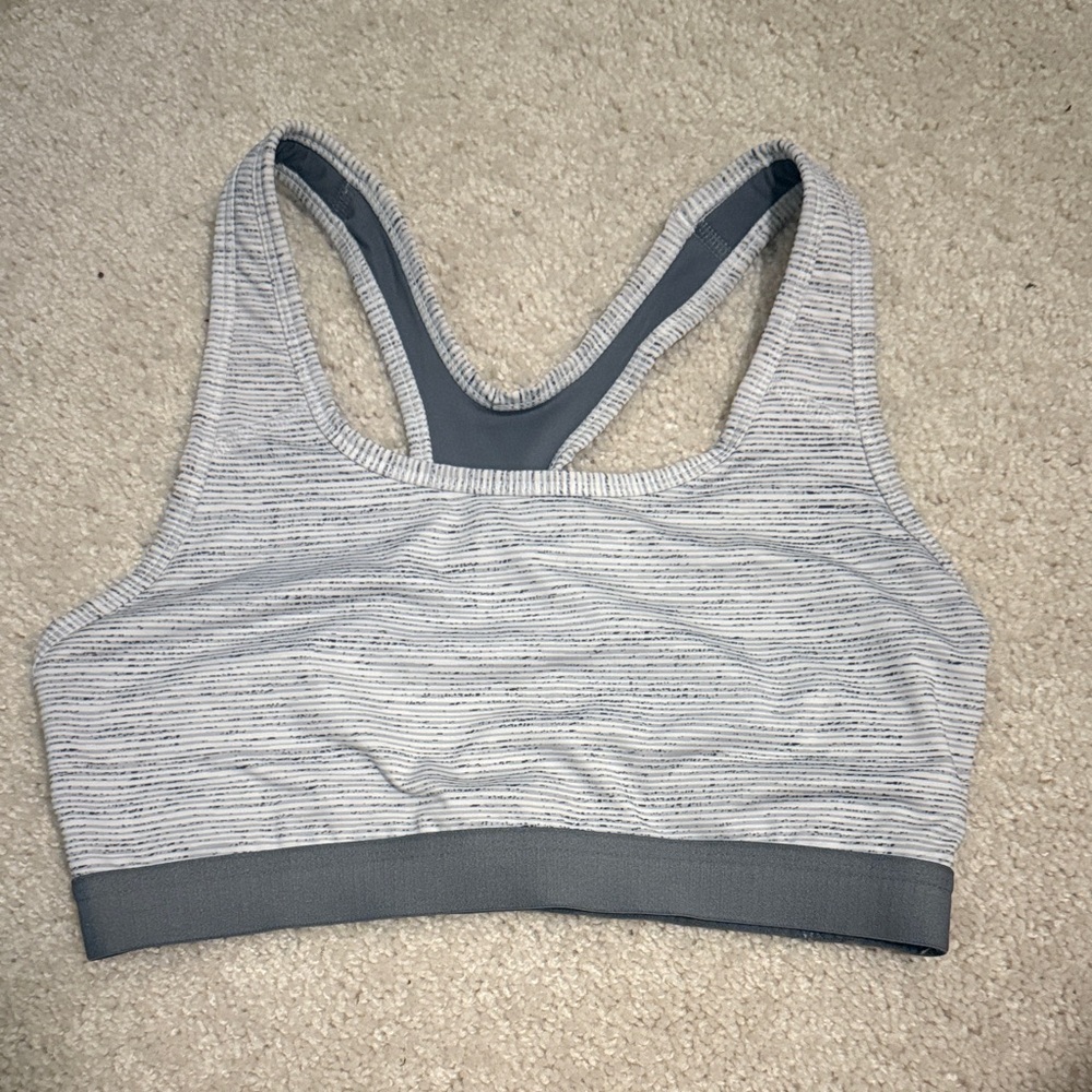 Avia Light Gray Sports Bra